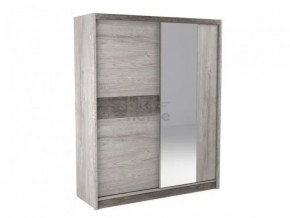 Шкаф-купе Денвер двухдверный 2300, риббек серый в Тюмени - mebel-tymen.ru | фото