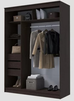 Шкаф-купе ГРАНД 1  1,6 Корпус ЛДСП Венге в Тюмени - mebel-tymen.ru | фото