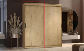 Шкаф-купе ГРАНД 1  2,0 Фасад ЛДСП Дуб вотан в Тюмени - mebel-tymen.ru | фото