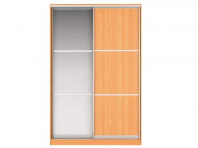 Шкаф-купе Жаклин (Фасад тройной Зеркало + Фасад тройной ЛДСП) в Тюмени - mebel-tymen.ru | фото