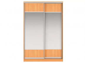 Шкаф-купе Жаклин (Фасад "Витрина" (Зеркало + ЛДСП) + Фасад "Витрина" (Зеркало + ЛДСП) в Тюмени - mebel-tymen.ru | фото
