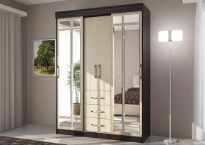 Шкаф-купе "Комфорт  6-М" Дуб сонома в Тюмени - mebel-tymen.ru | фото