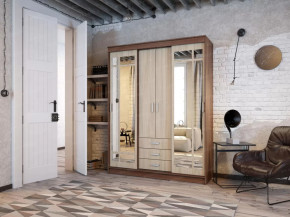 Шкаф-купе "Лорд" Ясень шимо темный/Ясень шимо светлый в Тюмени - mebel-tymen.ru | фото