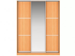 Шкаф-купе Наоми (Тройной ЛДСП + Зеркало + Тройной ЛДСП) в Тюмени - mebel-tymen.ru | фото