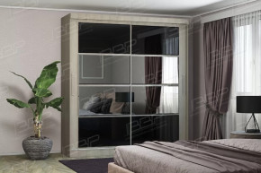 Шкаф-купе "Орфей-6" 2,0м (ясень шимо светлый, белый шагрень) в Тюмени - mebel-tymen.ru | фото