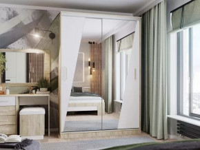 Шкаф-купе ПШ-2.9 1800 Норд Дуб сонома/Белый жемчуг в Тюмени - mebel-tymen.ru | фото