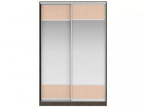 Шкаф-купе Рене (Фасад "Витрина" (Зеркало + ЛДСП) + Фасад "Витрина" (Зеркало + ЛДСП)) в Тюмени - mebel-tymen.ru | фото