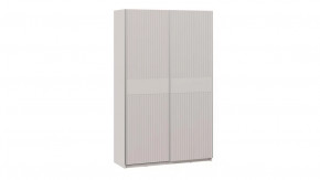 Шкаф-купе с 2 глухими дверями «Оскар Хилтон» Ручка серебро, Кашемир, Кашемир сатин в Тюмени - mebel-tymen.ru | фото