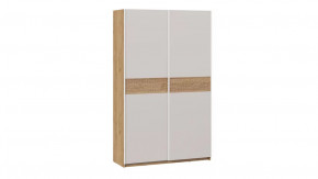 Шкаф-купе с 2  глухими дверями «Оскар Скания» Ручка белая, Дуб Крафт золотой, Кашемир, Дуб тортугга в Тюмени - mebel-tymen.ru | фото