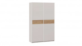 Шкаф-купе с 2  глухими дверями «Оскар Скания» Ручка белая, Кашемир, Дуб тортугга в Тюмени - mebel-tymen.ru | фото