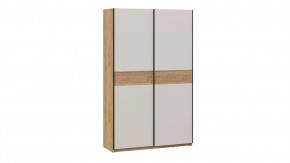 Шкаф-купе с 2 глухими дверями «Оскар Скания» Ручка черная, Дуб Крафт золотой, Кашемир, Дуб тортугга в Тюмени - mebel-tymen.ru | фото