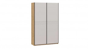 Шкаф-купе с 2  глухими дверями «Оскар Скания» Ручка черная, Дуб Крафт золотой, Кашемир, Кашемир сатин в Тюмени - mebel-tymen.ru | фото