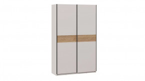 Шкаф-купе с 2  глухими дверями «Оскар Скания» Ручка черная, Кашемир, Дуб тортугга в Тюмени - mebel-tymen.ru | фото