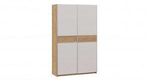 Шкаф-купе с 2  глухими дверями «Оскар Скания» Ручка серебро, Дуб Крафт золотой, Кашемир, Дуб тортугга в Тюмени - mebel-tymen.ru | фото