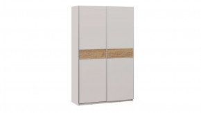 Шкаф-купе с 2  глухими дверями «Оскар Скания» Ручка серебро, Кашемир, Дуб тортугга в Тюмени - mebel-tymen.ru | фото