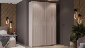 Шкаф-купе с 2  глухими дверями «Оскар Тиффани» Ручка серебро, Кашемир, Кашемир матовый в Тюмени - mebel-tymen.ru | фото