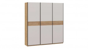 Шкаф-купе с 3 глухими дверями «Оскар Скания» Ручка черная, Дуб Крафт золотой, Кашемир, Дуб тортугга в Тюмени - mebel-tymen.ru | фото