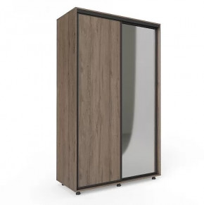 Шкаф-купе "Удачный" 2-хдвер. ОУ 16-6-01 (1600*600*2300мм) Дуб табачный в Тюмени - mebel-tymen.ru | фото