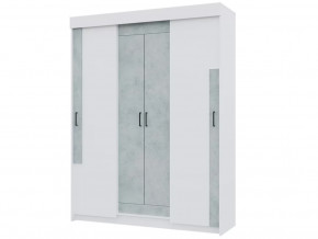 Шкаф купе Victor Белый-Бетон в Тюмени - mebel-tymen.ru | фото