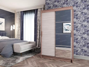 Шкаф-купе "ЭЛЕГАНТ 4" Ясень шимо темный/Ясень шимо светлый в Тюмени - mebel-tymen.ru | фото