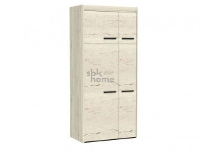 Шкаф Мале М-1 двухдверный, дуб галифакс белый в Тюмени - mebel-tymen.ru | фото