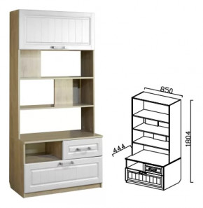 Шкаф МЦН ЮН-9 "Юниор-7" Дуб Баррик/Акация белая в Тюмени - mebel-tymen.ru | фото