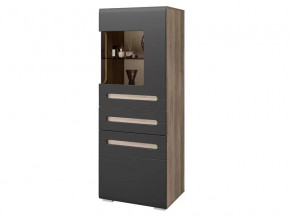 Шкаф Наоми ШК-24 графит нубук в Тюмени - mebel-tymen.ru | фото