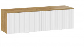 Шкаф настенный «Хилтон» (1100) Дуб Крафт золотой, Белый матовый в Тюмени - mebel-tymen.ru | фото