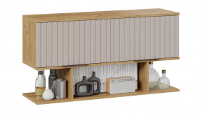 Шкаф настенный с полкой «Хилтон» (1100) Дуб Крафт золотой, Мокко матовый в Тюмени - mebel-tymen.ru | фото