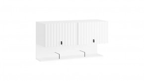 Шкаф настенный с полкой «Тиффани» (1092) Белый снег, Белый софт в Тюмени - mebel-tymen.ru | фото