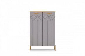 Шкаф низкий "Капри-2" Мокко/Силк анис в Тюмени - mebel-tymen.ru | фото