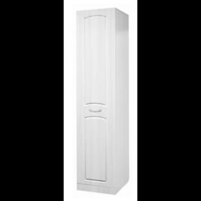 Шкаф-пенал "Ева-10" Рамух/Сандал белый в Тюмени - mebel-tymen.ru | фото