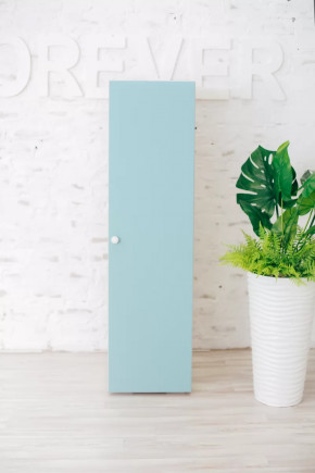 Шкаф пенал Голубой в Тюмени - mebel-tymen.ru | фото