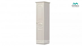 Шкаф-пенал "Ивушка-5" Рамух/Сандал белый в Тюмени - mebel-tymen.ru | фото