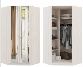 Шкаф ПШ-9 с зеркалом Сабрина-2 Ясень анкор светлый в Тюмени - mebel-tymen.ru | фото