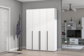 Шкаф распашной Норден 1600 Белый текстурный в Тюмени - mebel-tymen.ru | фото