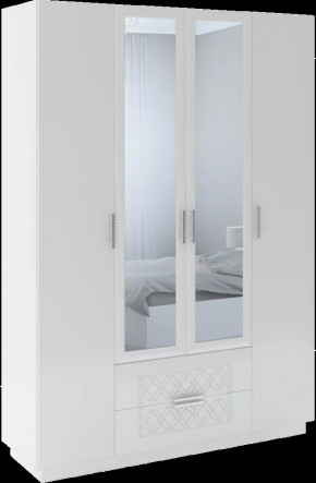 Шкаф с ящиками (4 двери) "Тиффани" М28 в Тюмени - mebel-tymen.ru | фото