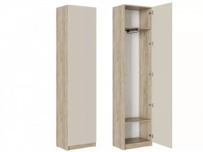 Шкаф ШК-003 "БОСТОН" Корпус - Дуб Крафт серый  Фасад ЛДСП- Кашемир в Тюмени - mebel-tymen.ru | фото