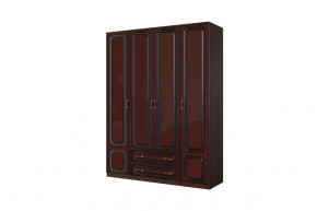 Шкаф ШР-4 "Лакированный орех" без зеркала в Тюмени - mebel-tymen.ru | фото