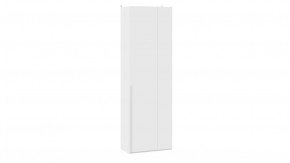 Шкаф угловой (366) с 1 глухой дверью «Порто» Белый Жемчуг, Белый софт в Тюмени - mebel-tymen.ru | фото