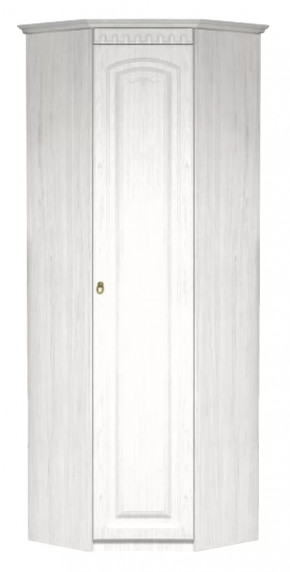 Шкаф угловой "Визит-15" Рамух/Сандал белый в Тюмени - mebel-tymen.ru | фото