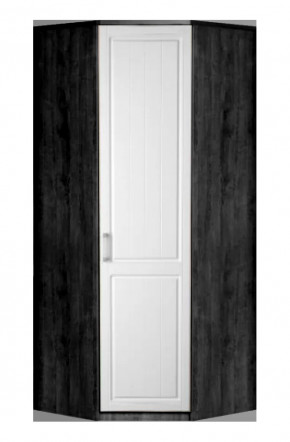 Шкаф угловой ЮН-8 "Юниор-7" Сноу мат./Дуб делано в Тюмени - mebel-tymen.ru | фото