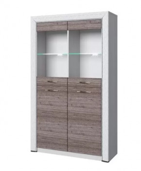 Шкаф-витрина 2V2D, OLIVIA в Тюмени - mebel-tymen.ru | фото