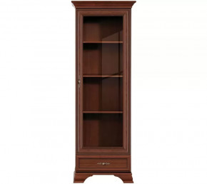 Шкаф-витрина Kentaki S320-REG1W1S Каштан в Тюмени - mebel-tymen.ru | фото