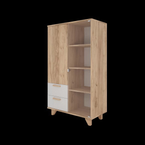 Шкаф-Витрина Ньёрд- Белый в Тюмени - mebel-tymen.ru | фото