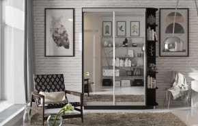 Шкафы-купе «Румер» (Венге, Зеркало) в Тюмени - mebel-tymen.ru | фото