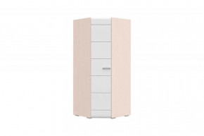 СИМБА Шкаф угловой 1ств. (ш850*г850*в2000мм), Белый глянец в Тюмени - mebel-tymen.ru | фото