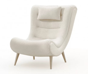 Слайм ЛД 330.030.000 Кресло (Молочный, ткань ULTRA IVORI) в Тюмени - mebel-tymen.ru | фото