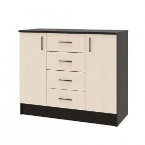 СОФИЯ К1000 2Д Комод (ш1006*г435*в820мм), ЛДСП венге/дуб белфорт в Тюмени - mebel-tymen.ru | фото