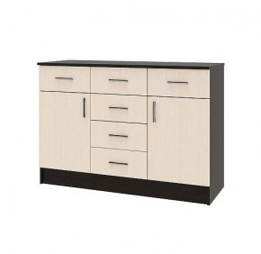 СОФИЯ К1200 2Д Комод (ш1200*г435*в820мм), ЛДСП венге/дуб белфорт в Тюмени - mebel-tymen.ru | фото